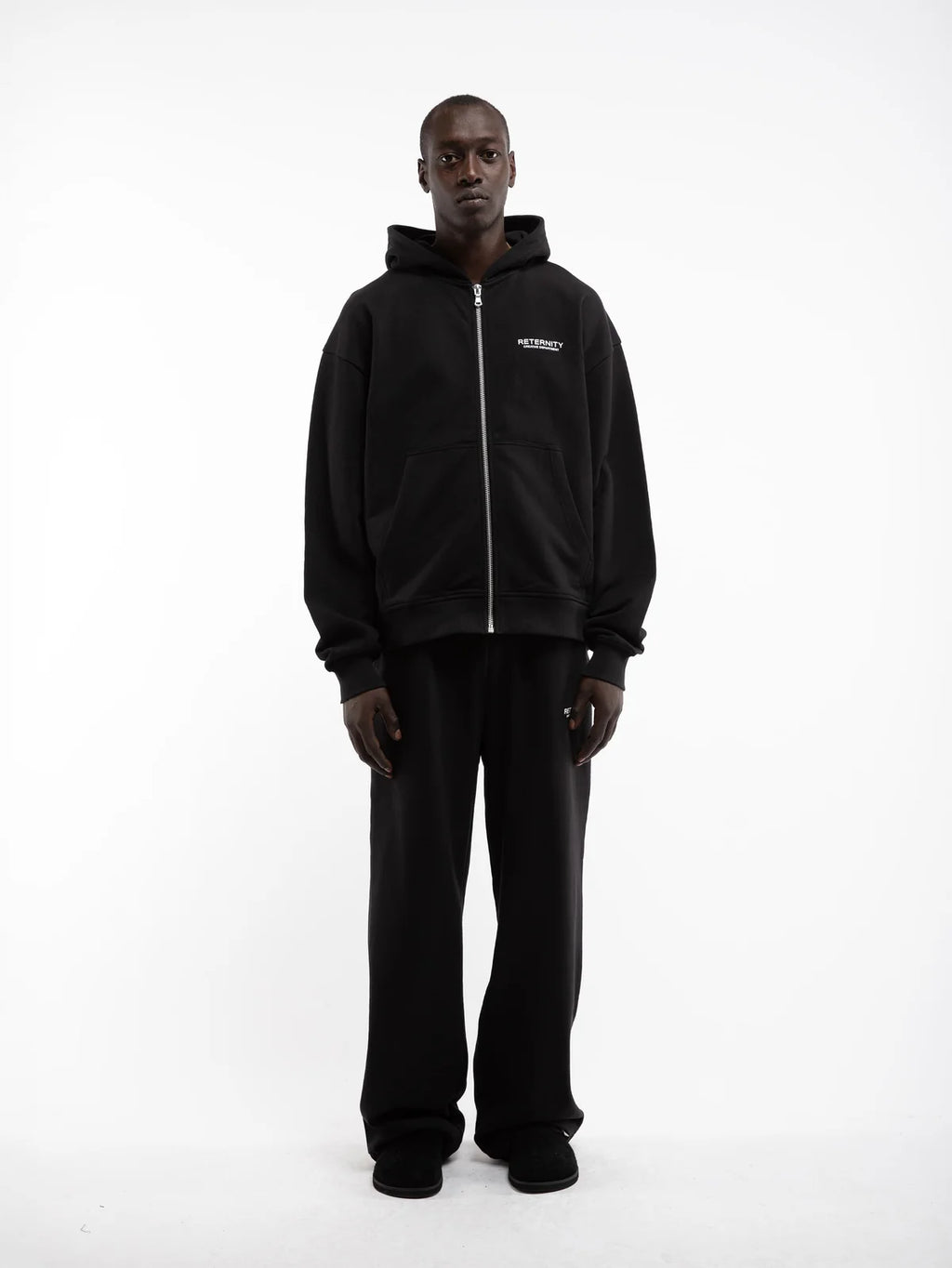 CREATIVE DEPT ZIP-HOODIE BLACK