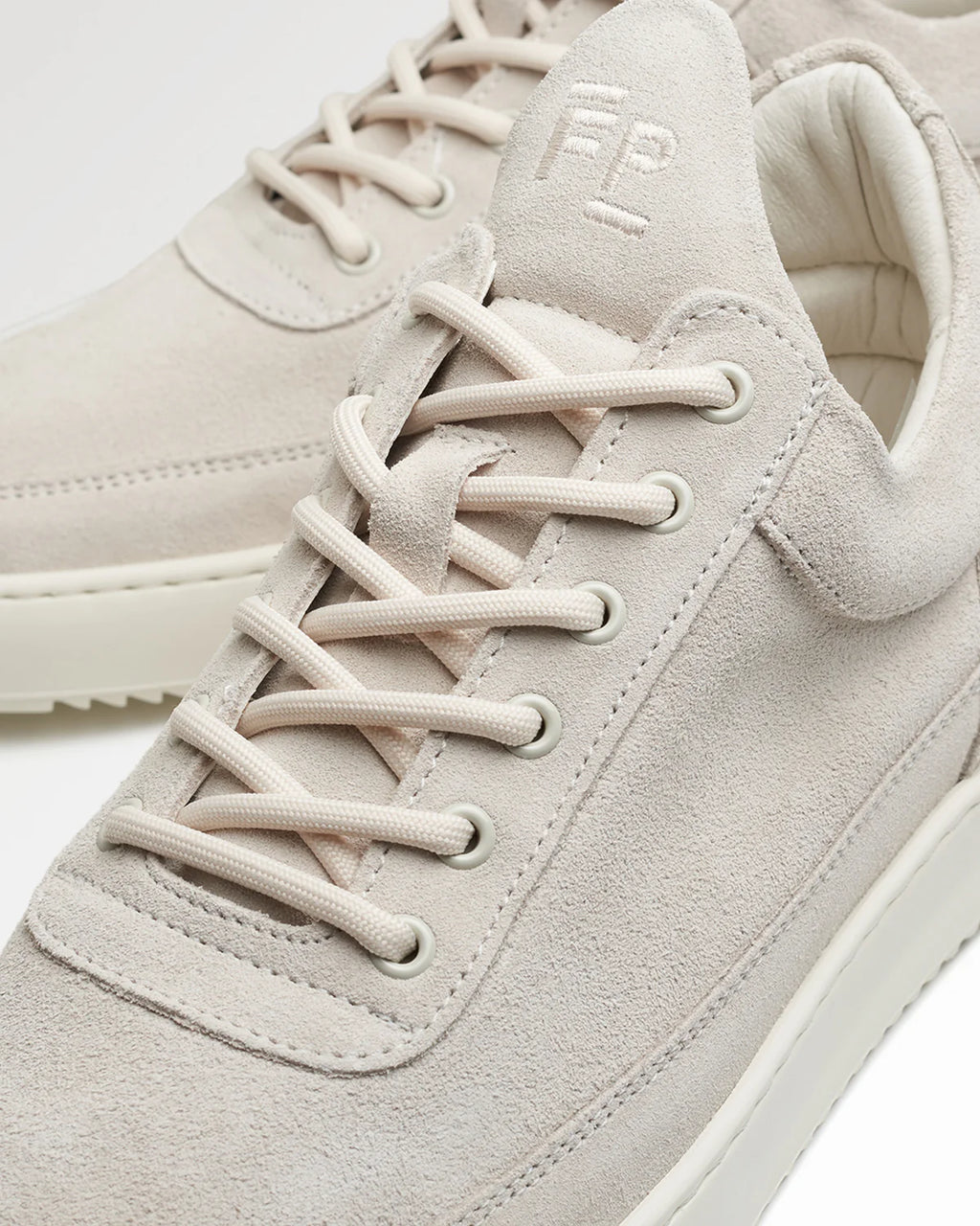 Low Top Suede Organic Off White