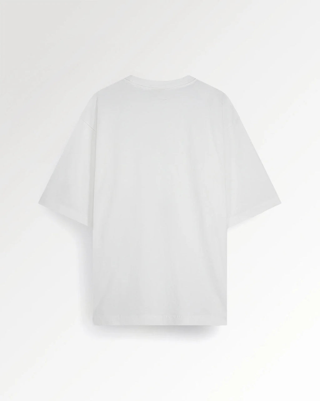 T-shirt Boxy Embroidered White