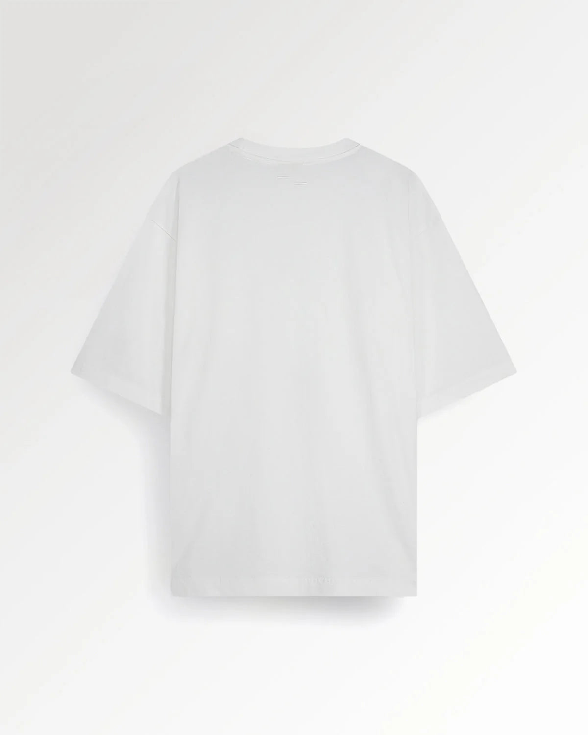T-shirt Boxy Embroidered White