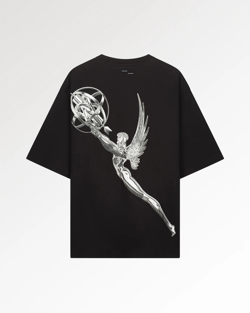 T-Shirt Boxy Chrome Trophy Black