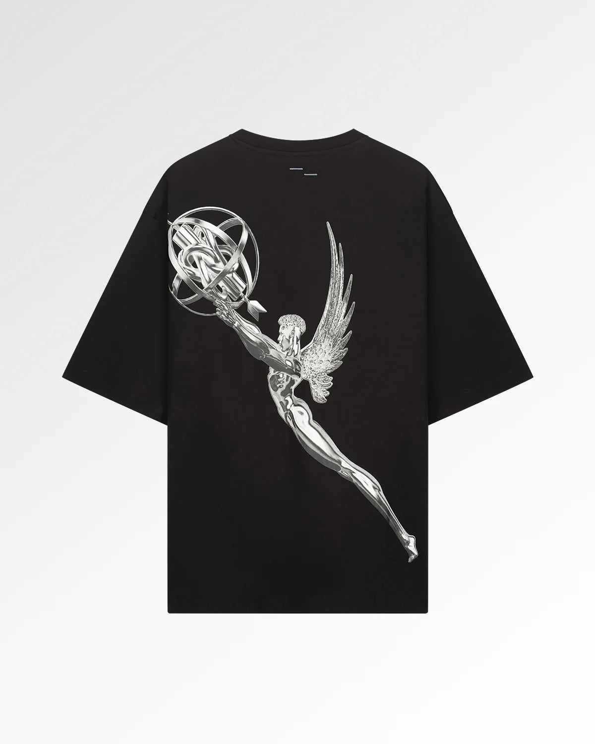 T-Shirt Boxy Chrome Trophy Black
