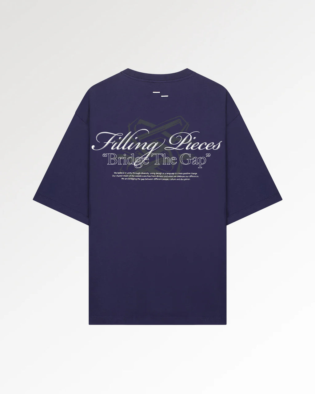 T-Shirt Boxy Bridge the Gap Maritime Blue