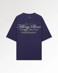 T-Shirt Boxy Bridge the Gap Maritime Blue