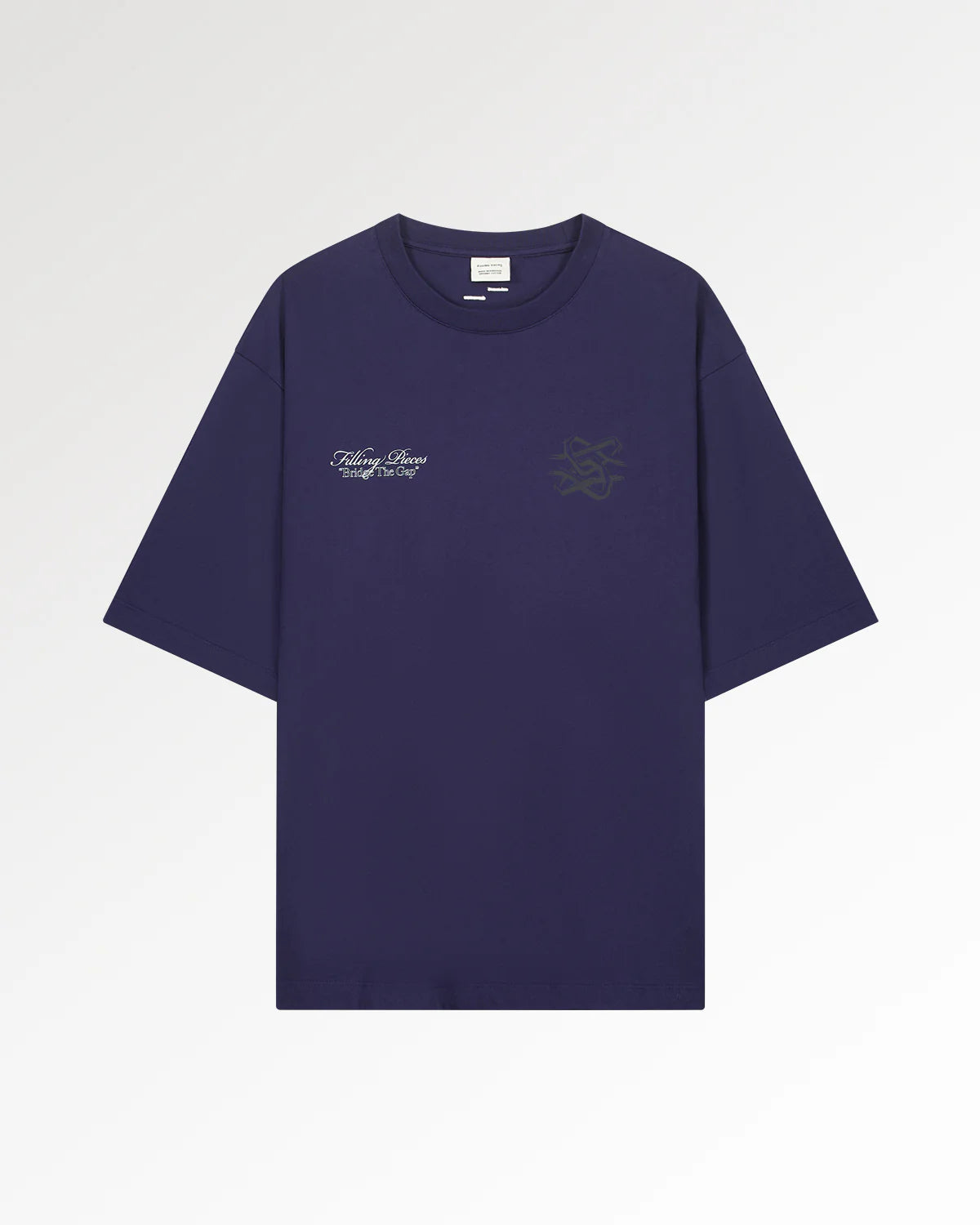 T-Shirt Boxy Bridge the Gap Maritime Blue