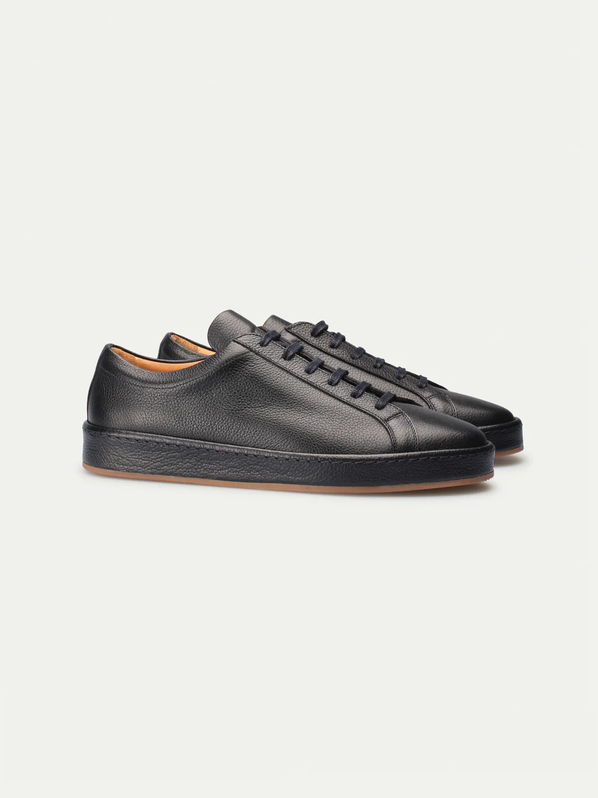 Navy Grain Voyager Sneaker