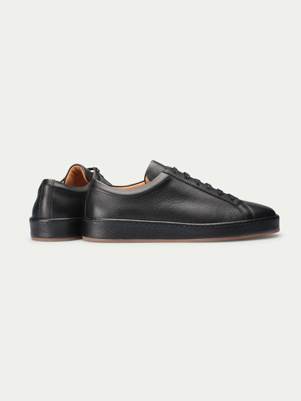 Navy Grain Voyager Sneaker