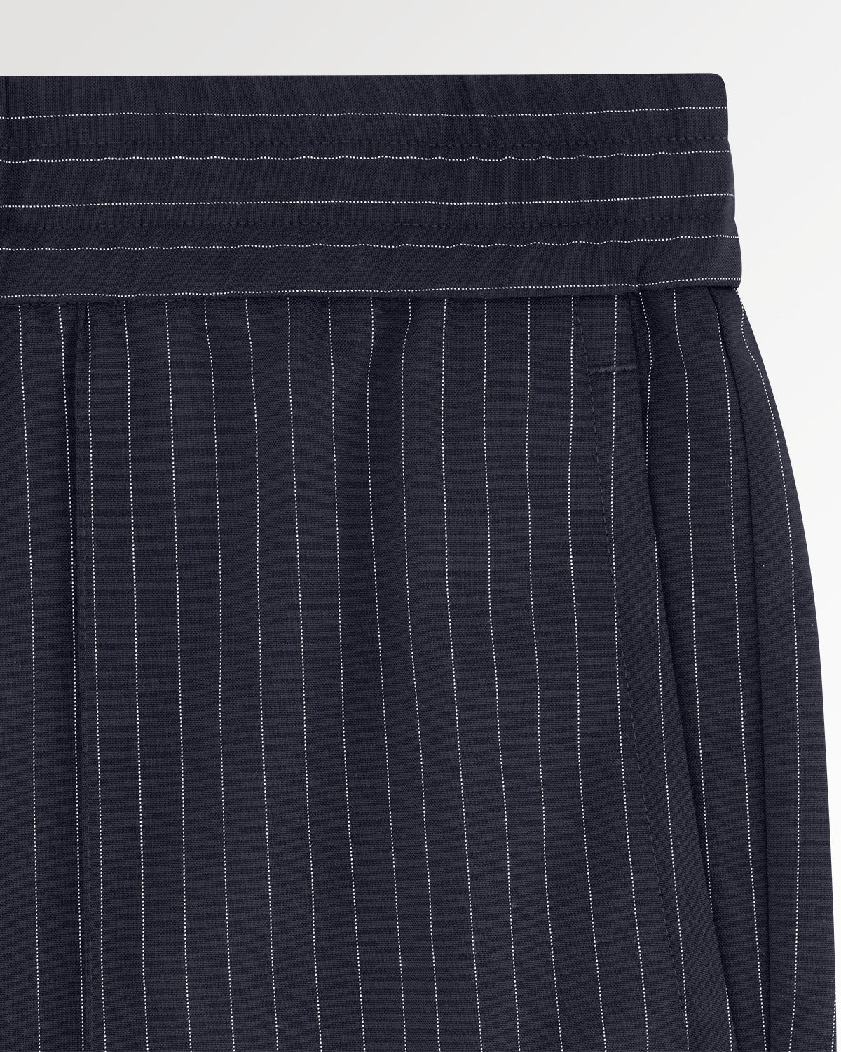 Coach Pants Pinstripe Maritime Blue