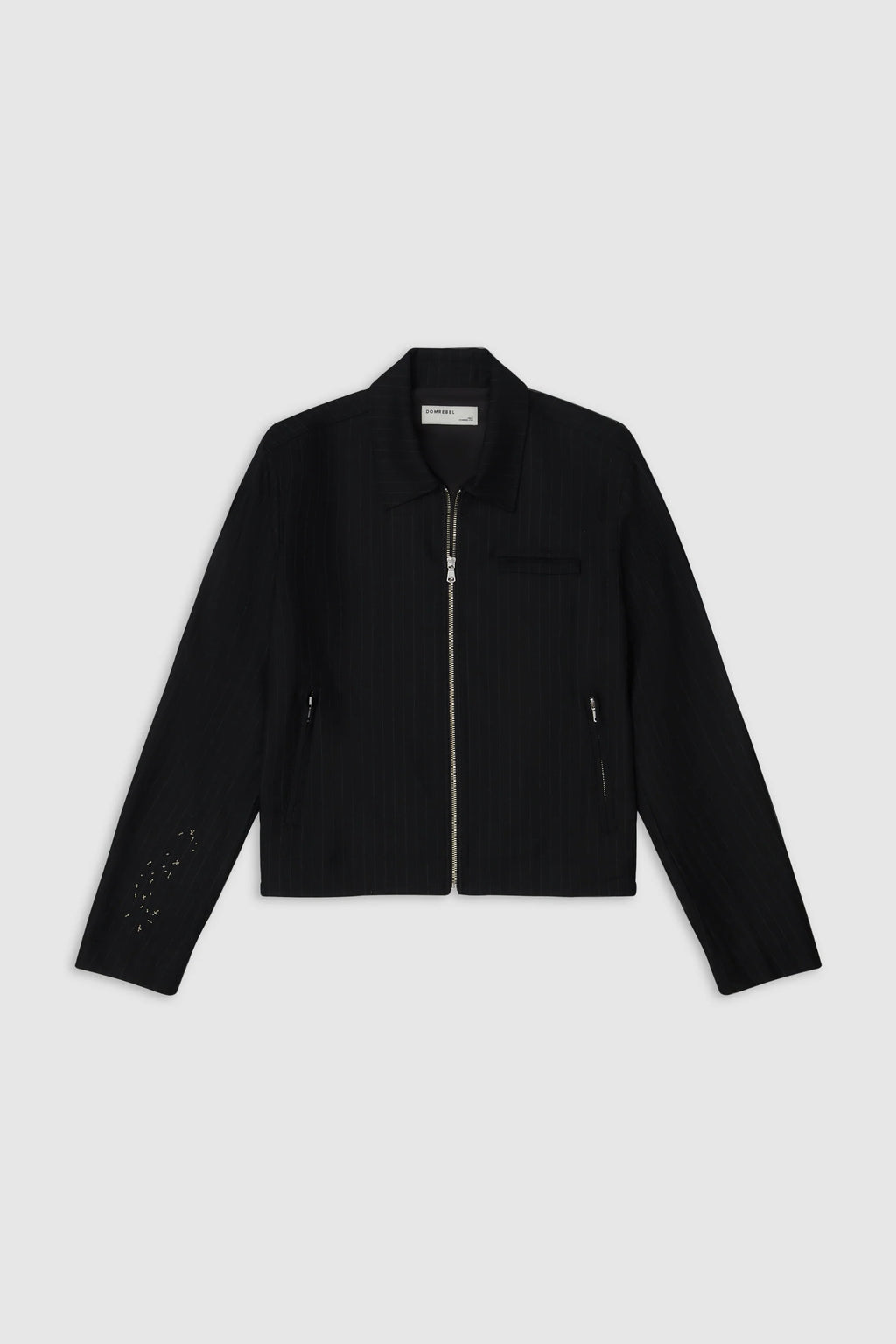 BACKSTAGE - ZIP JACKET BLACK