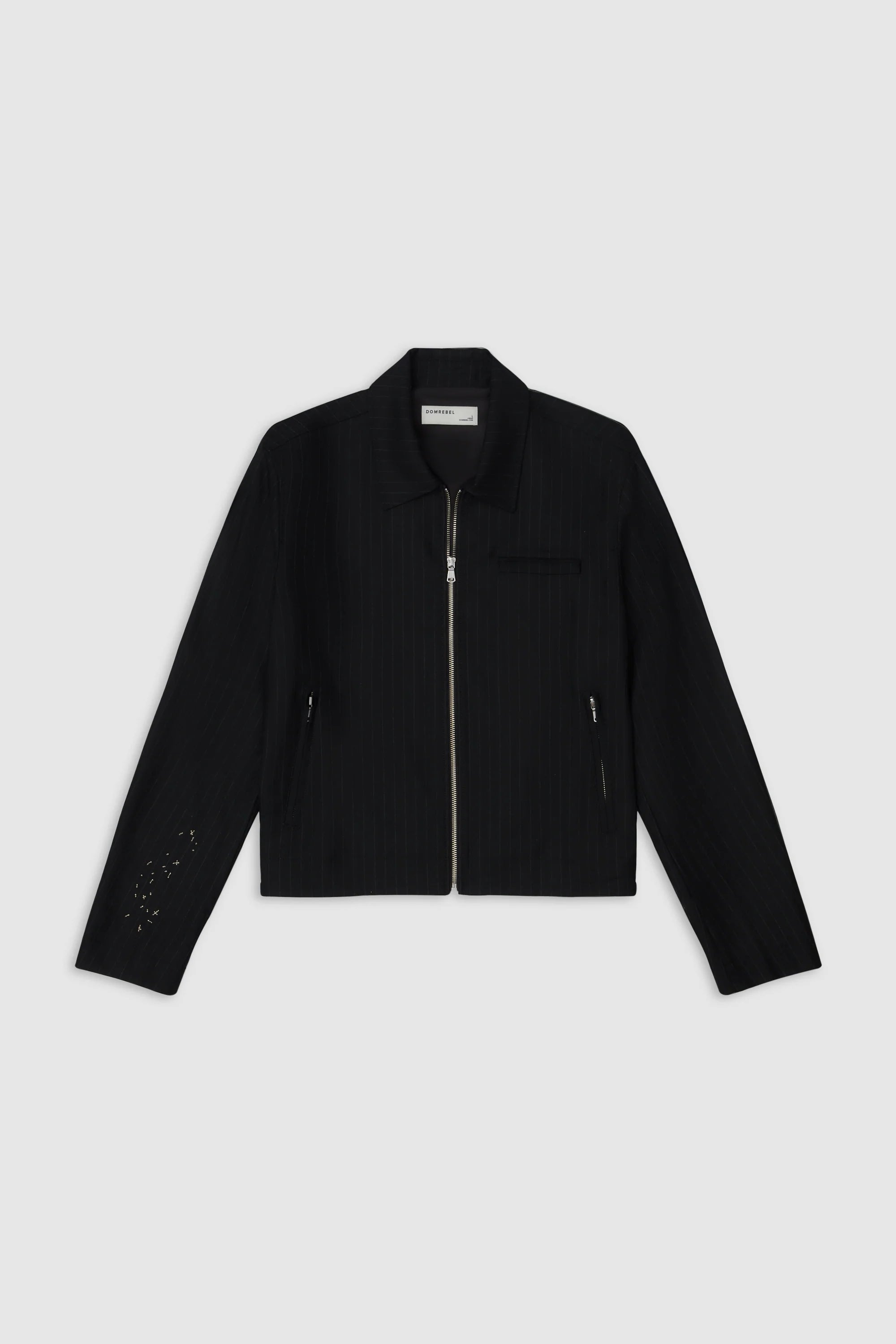 BACKSTAGE - ZIP JACKET BLACK
