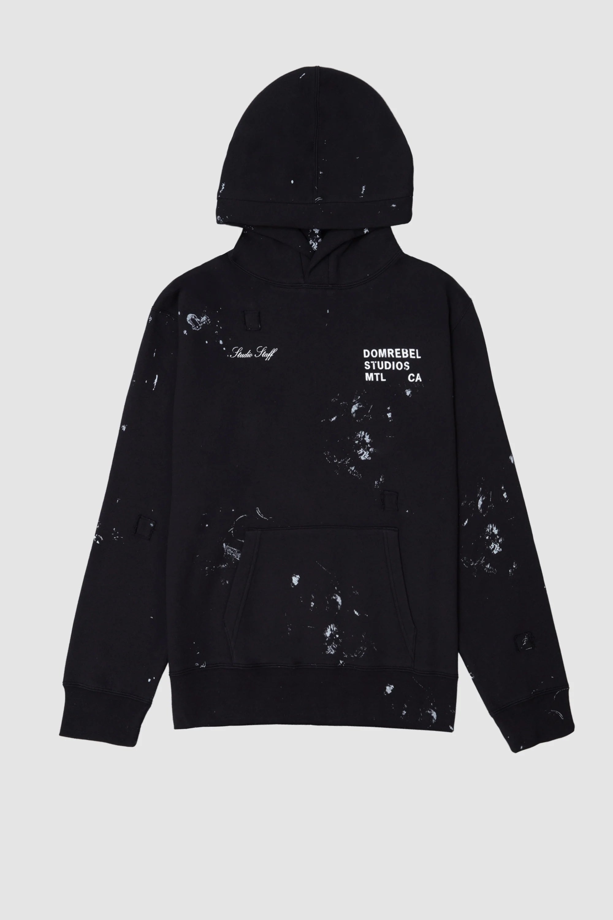 STAFF - PULLOVER HOODIE OLD BLACK
