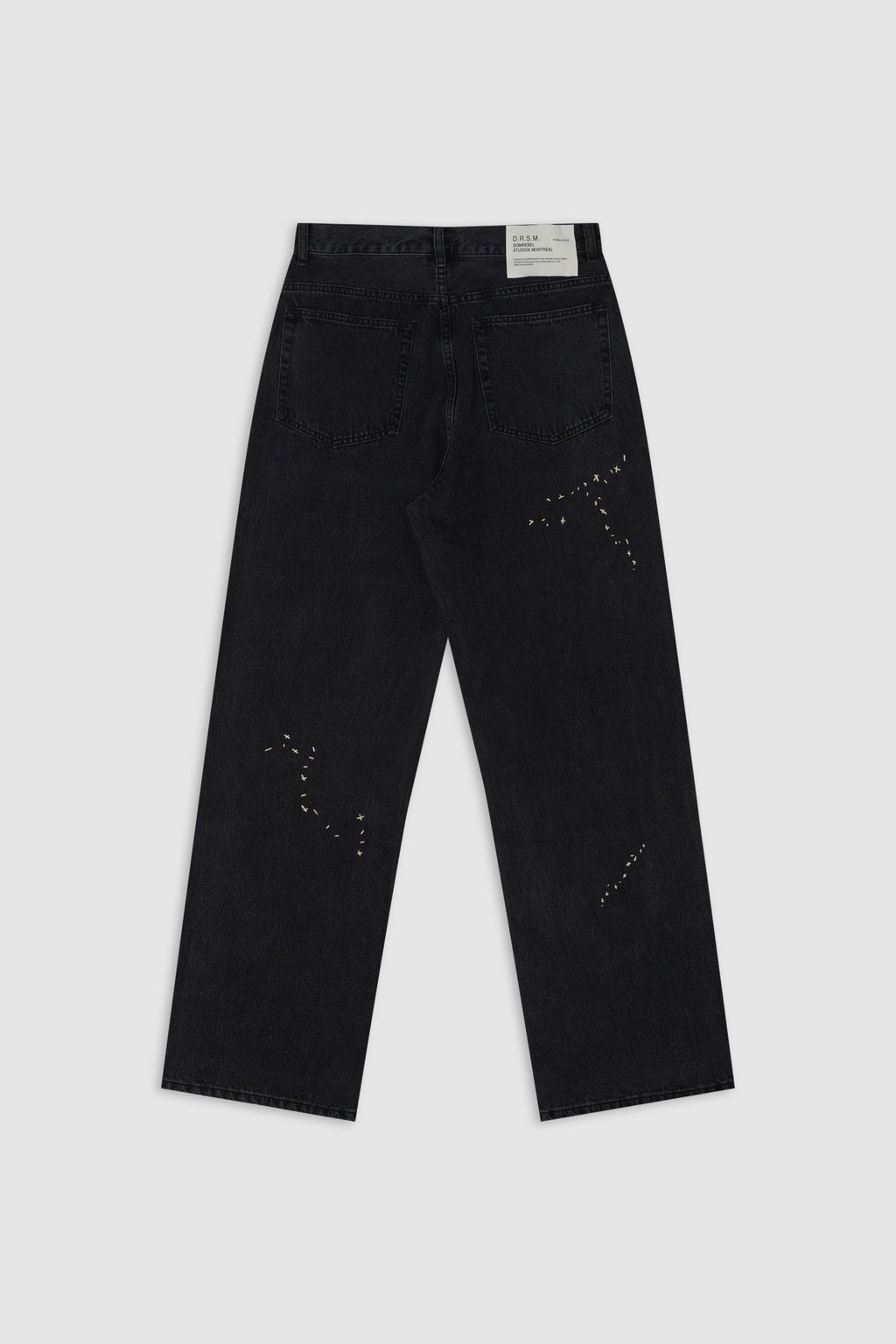 JERK - BOOTCUT JEANS FADED BLACK