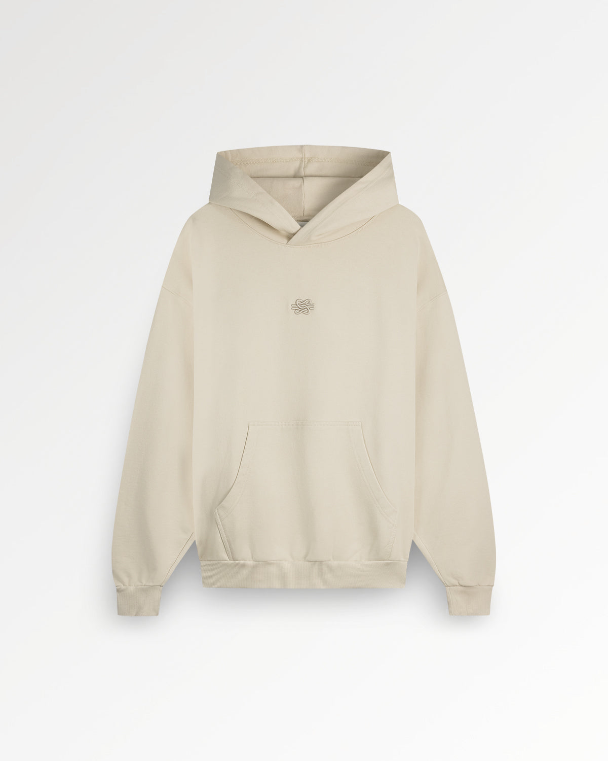 Hoodie Boxy Embroidered Peyote