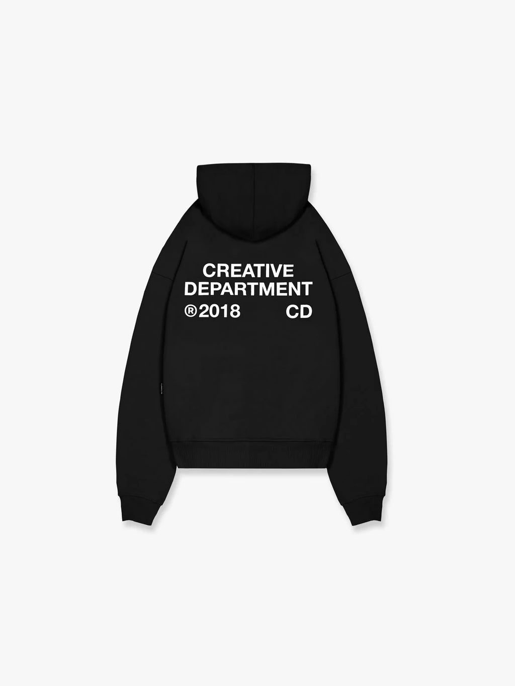 Суитшърт с качулка Creative Dept черен