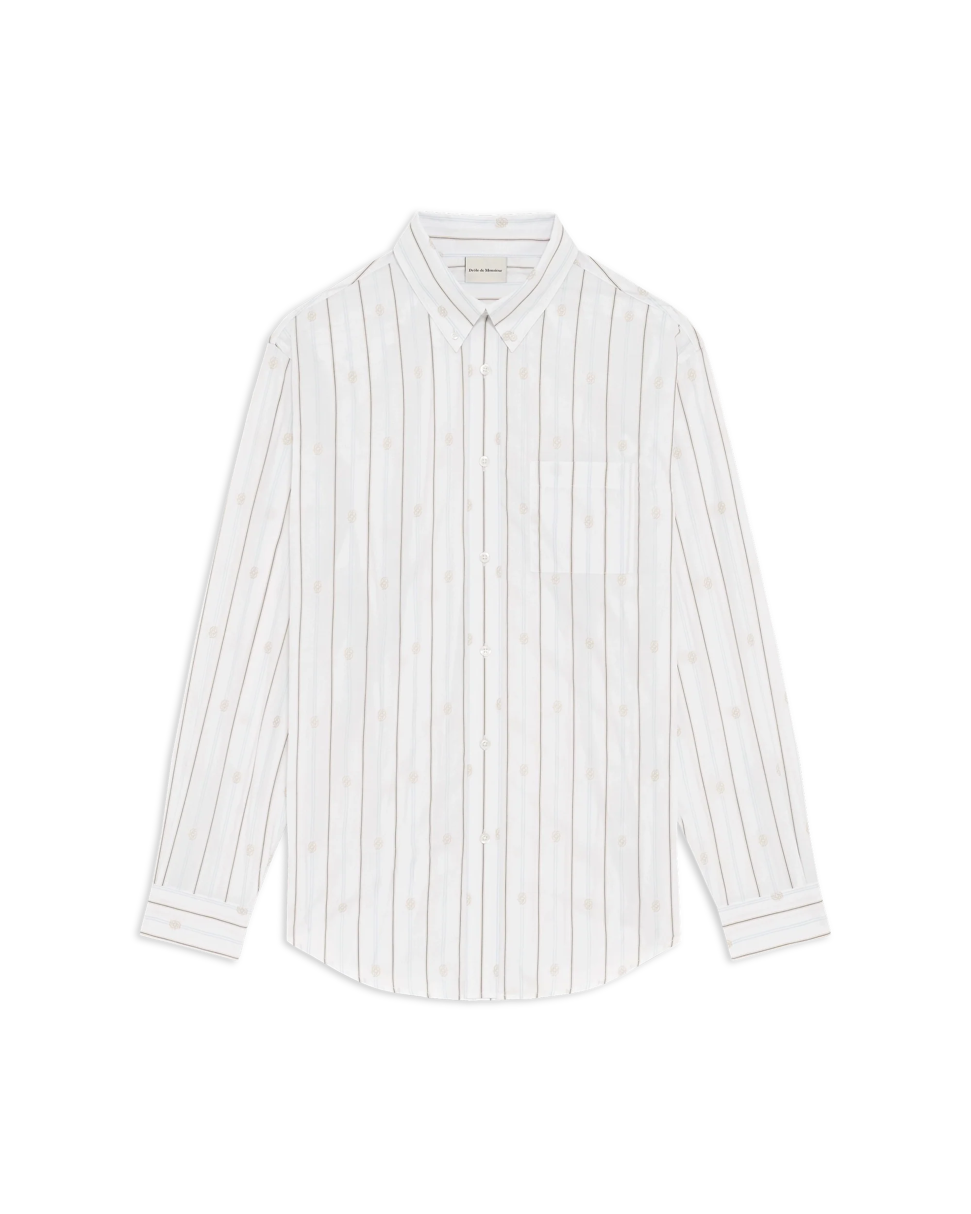 Риза Rayée Monogramme