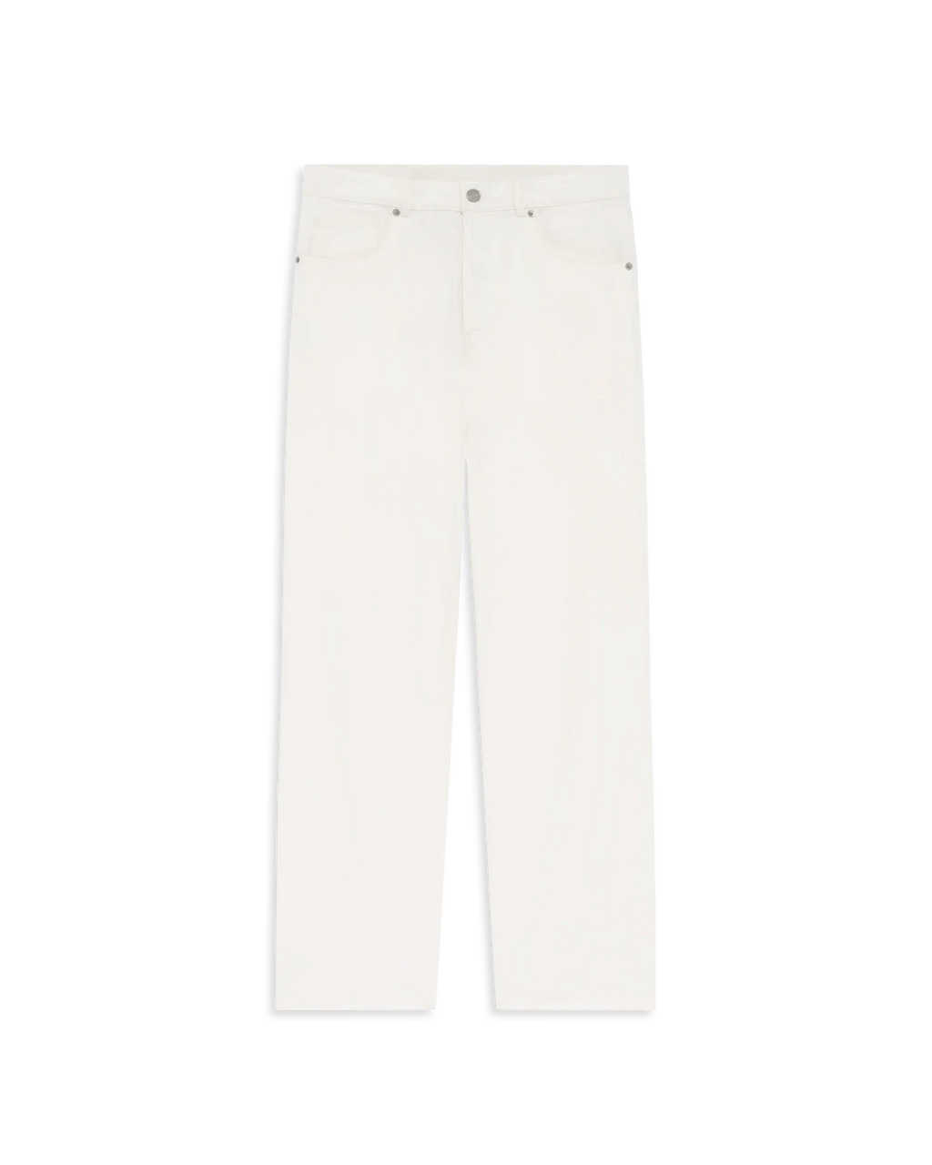 Jean Straight Off White