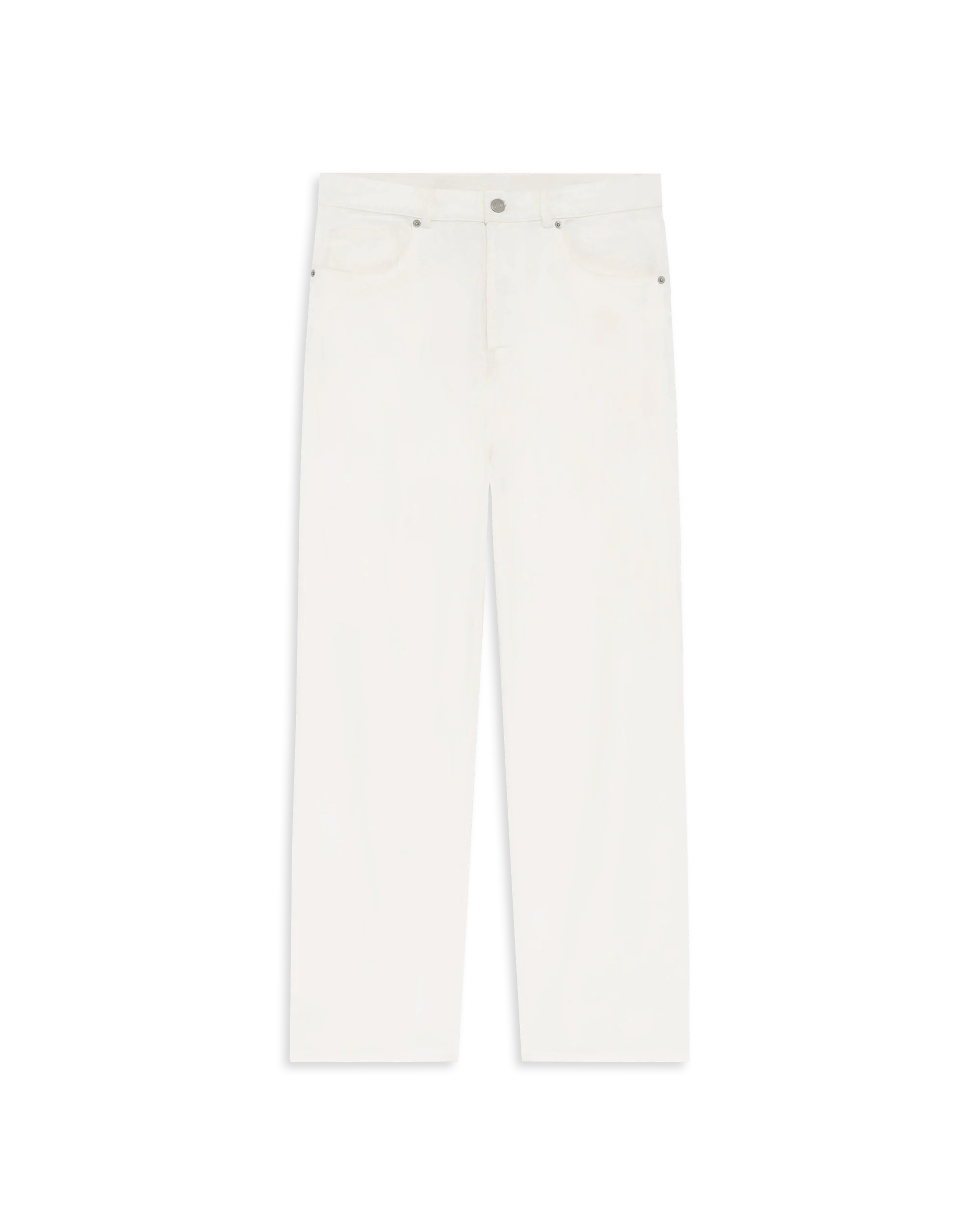 Jean Straight Off White