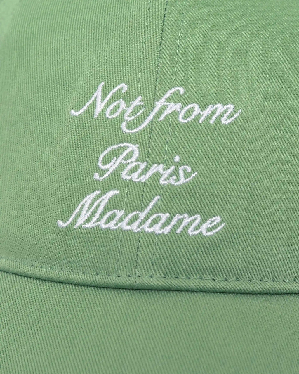 Casquette Slogan Calligraphy