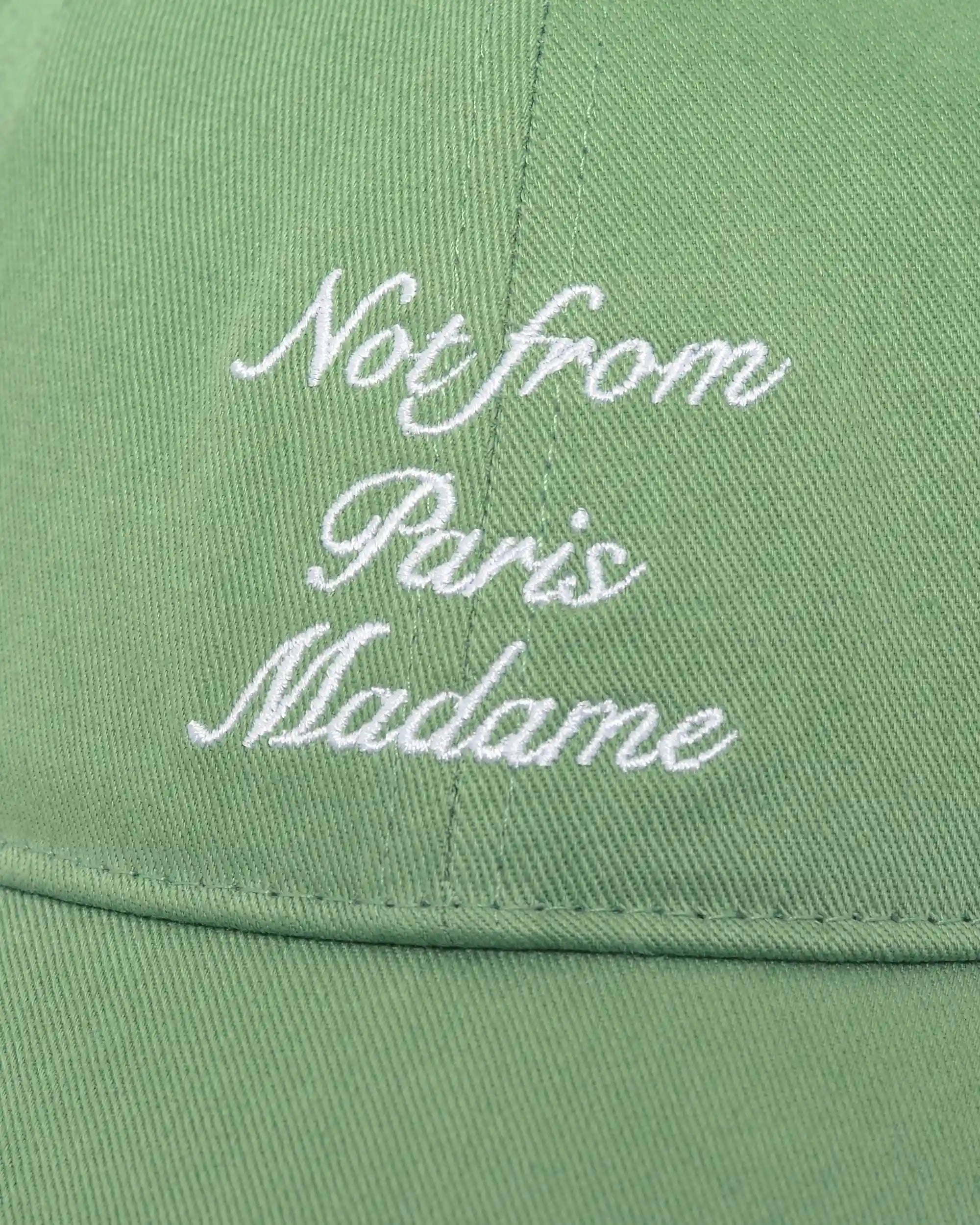 Casquette Slogan Calligraphy