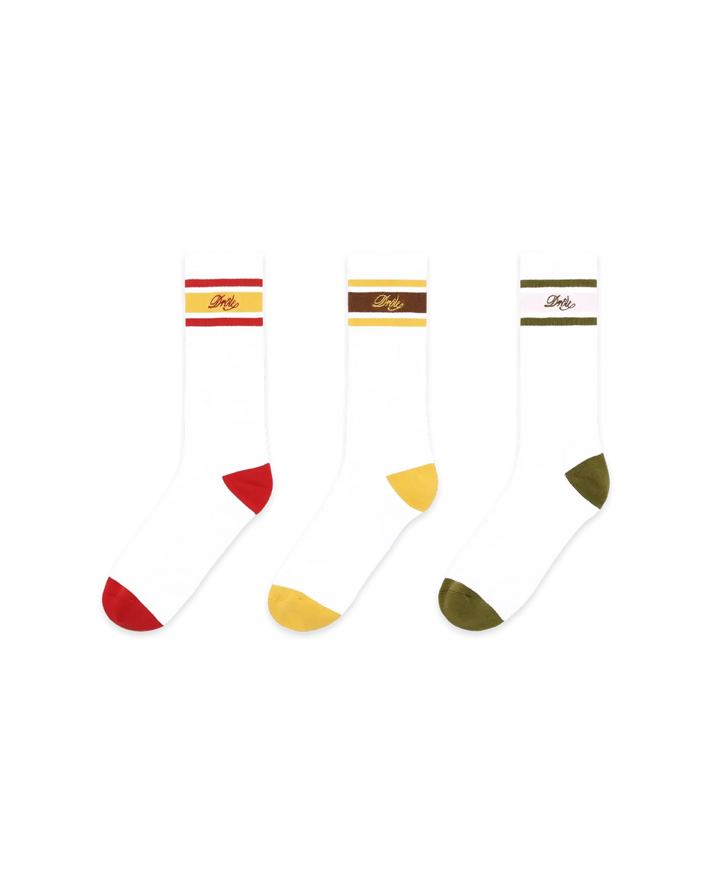 Chaussette Drôle Rayée