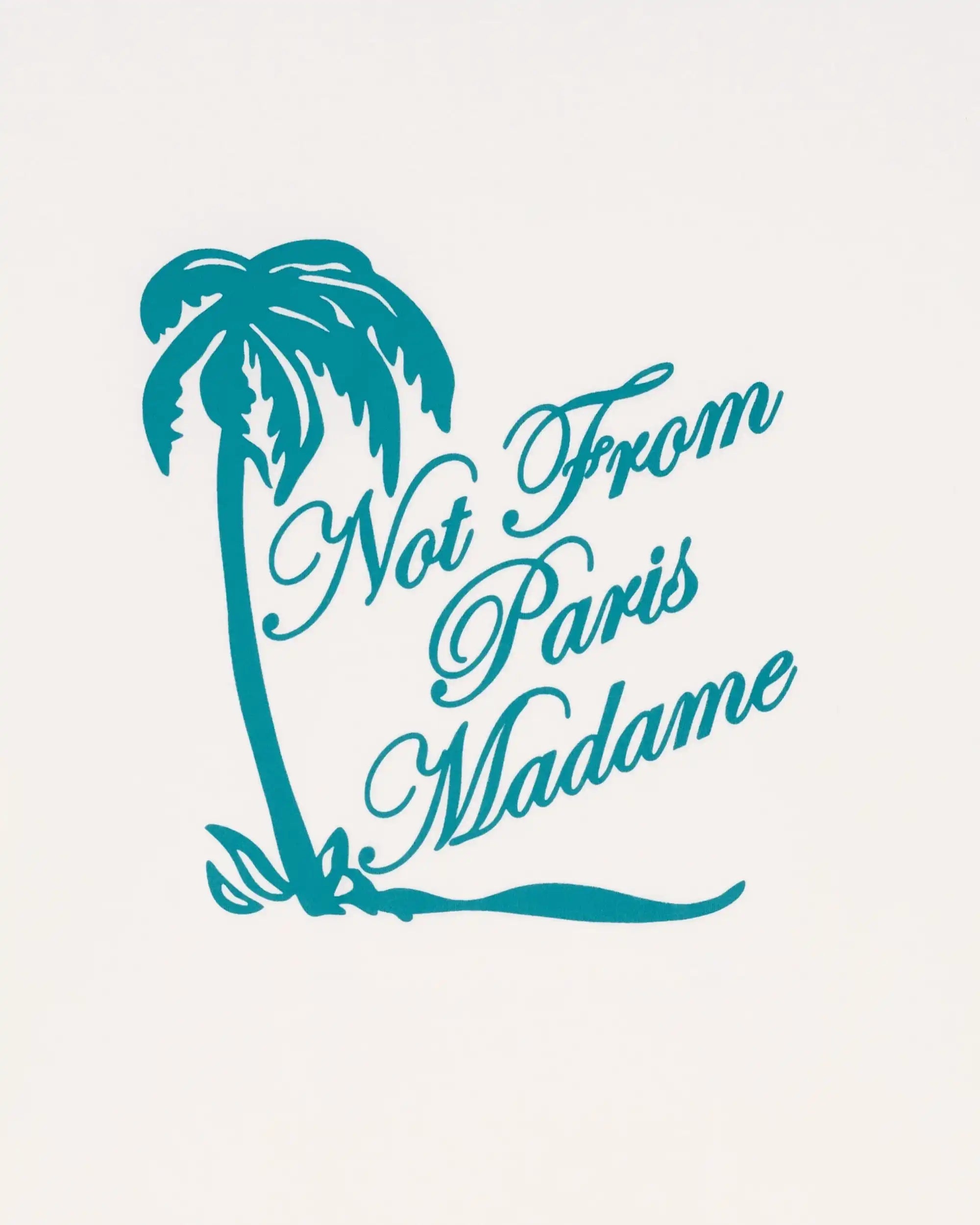 T-Shirt Slogan Palmiers