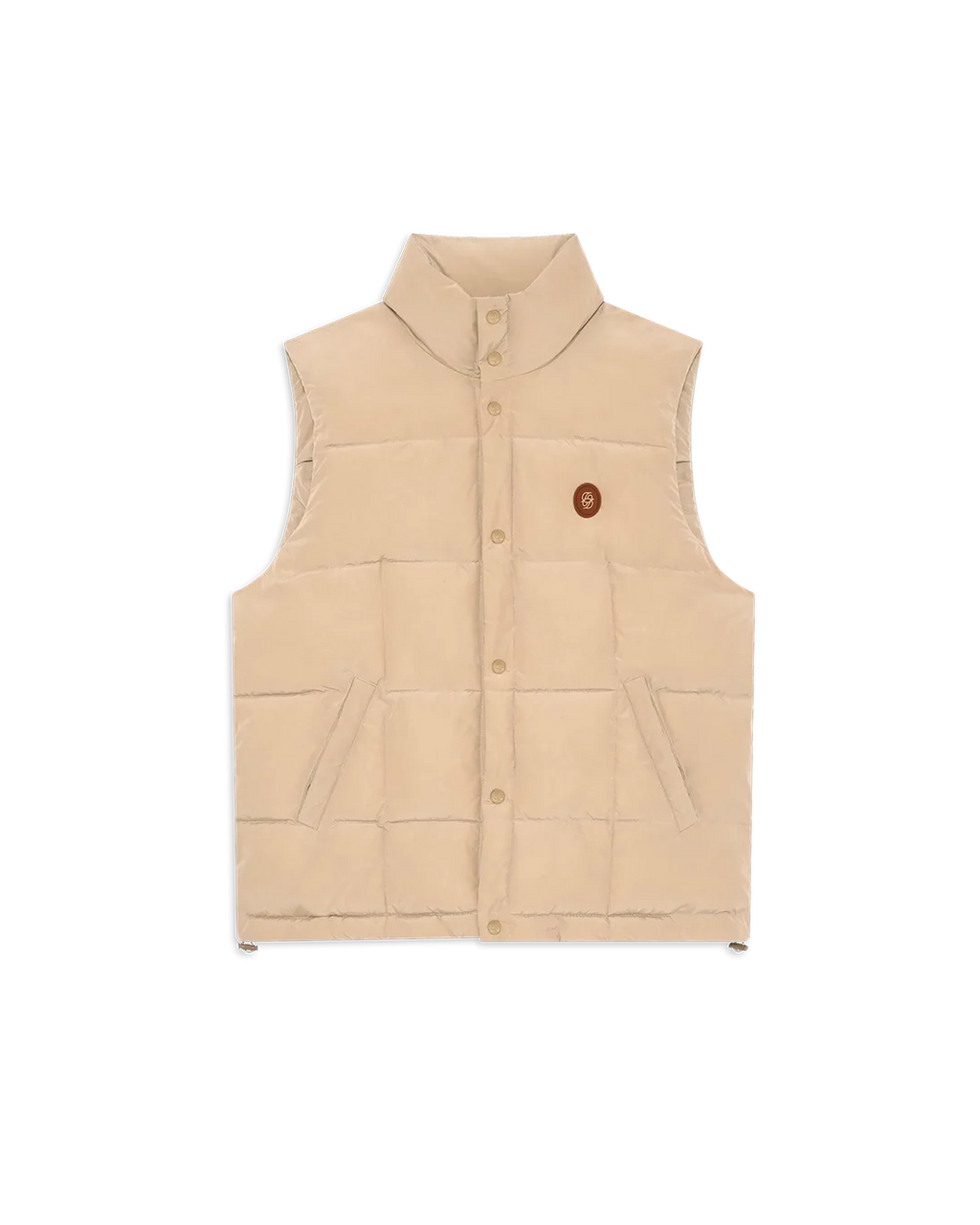 D Mirror Sleeveless Down Vest