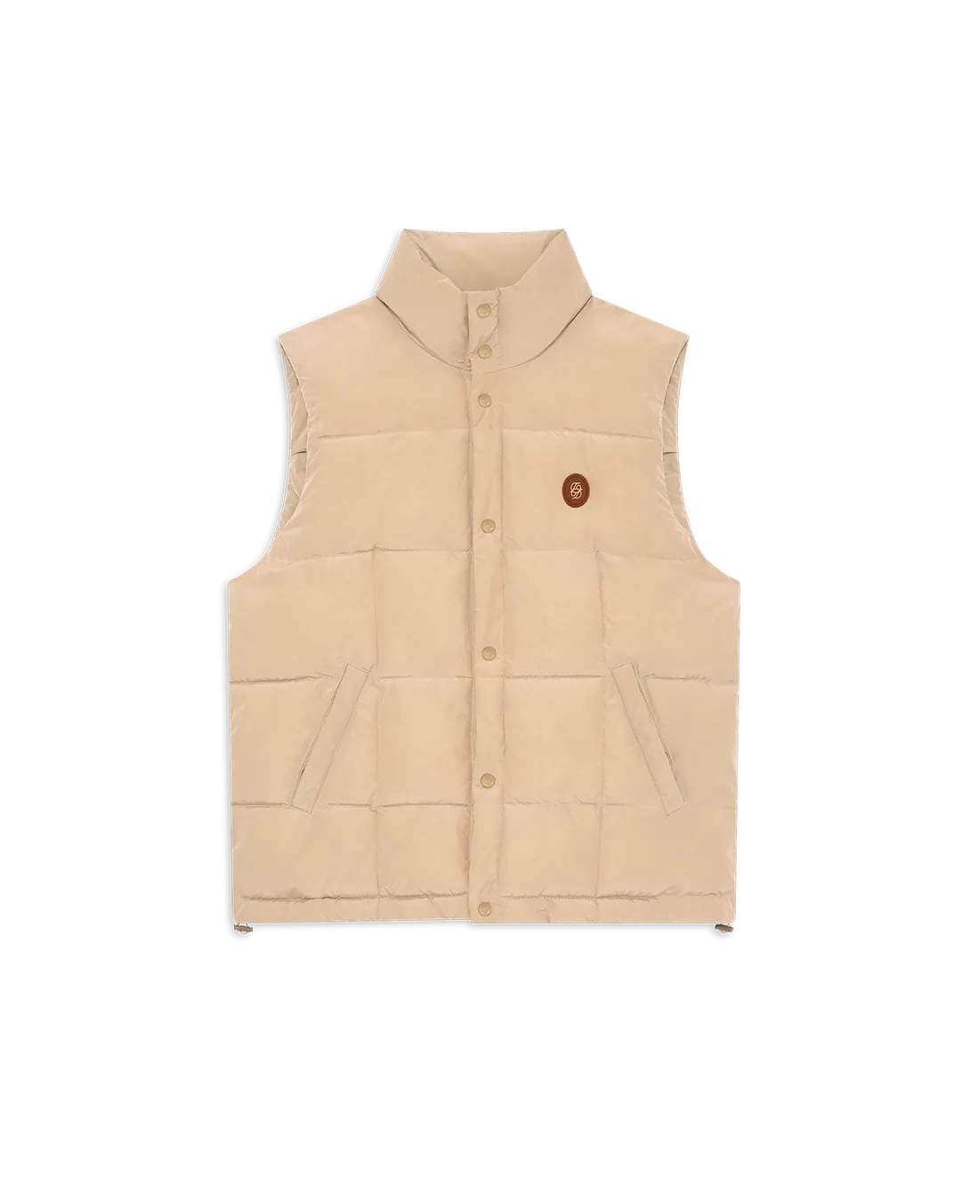 D Mirror Sleeveless Down Vest