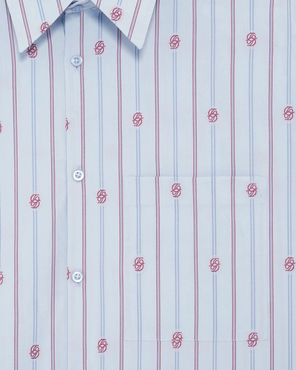 Striped Monogram Shirt