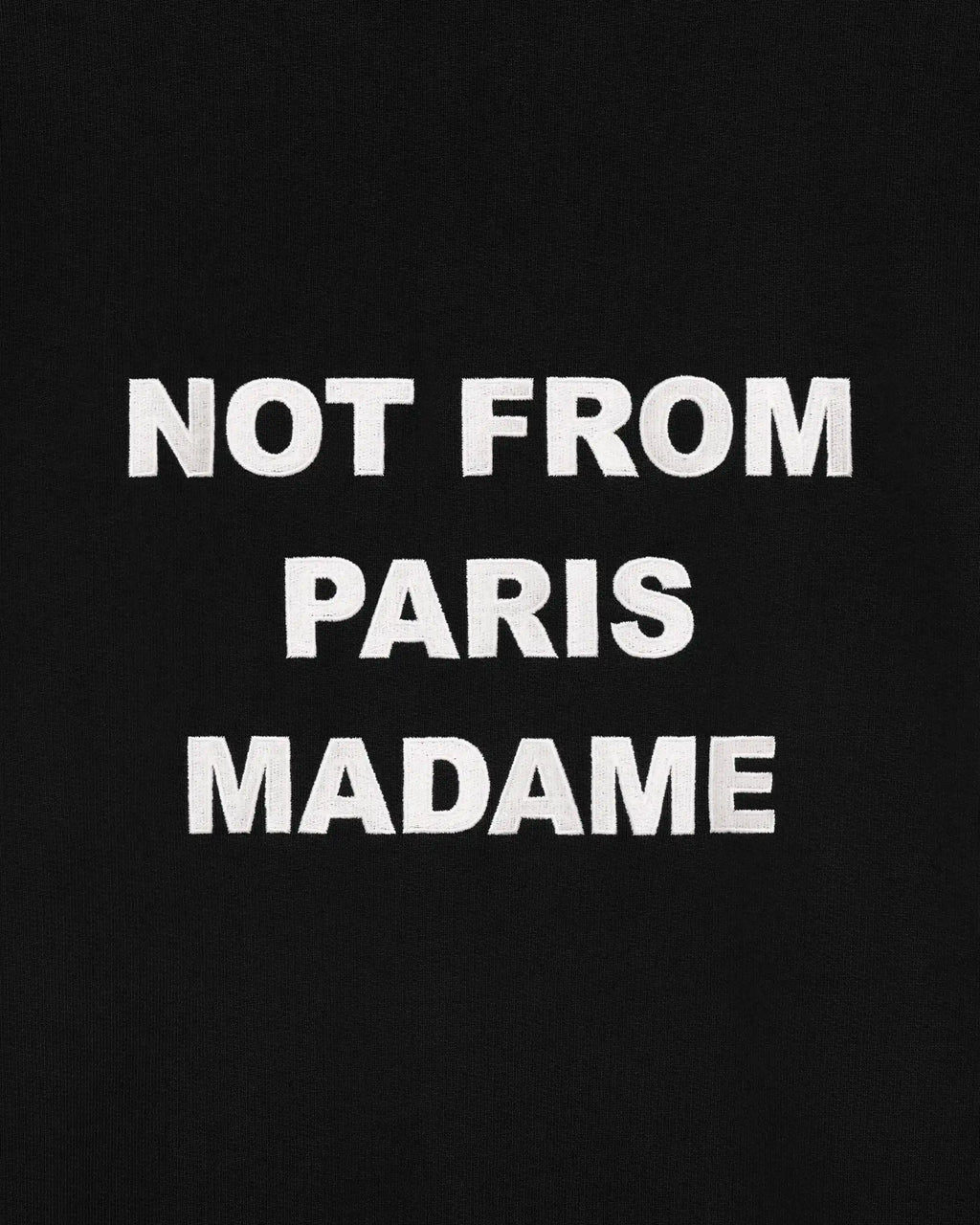 Le Hoodie Slogan