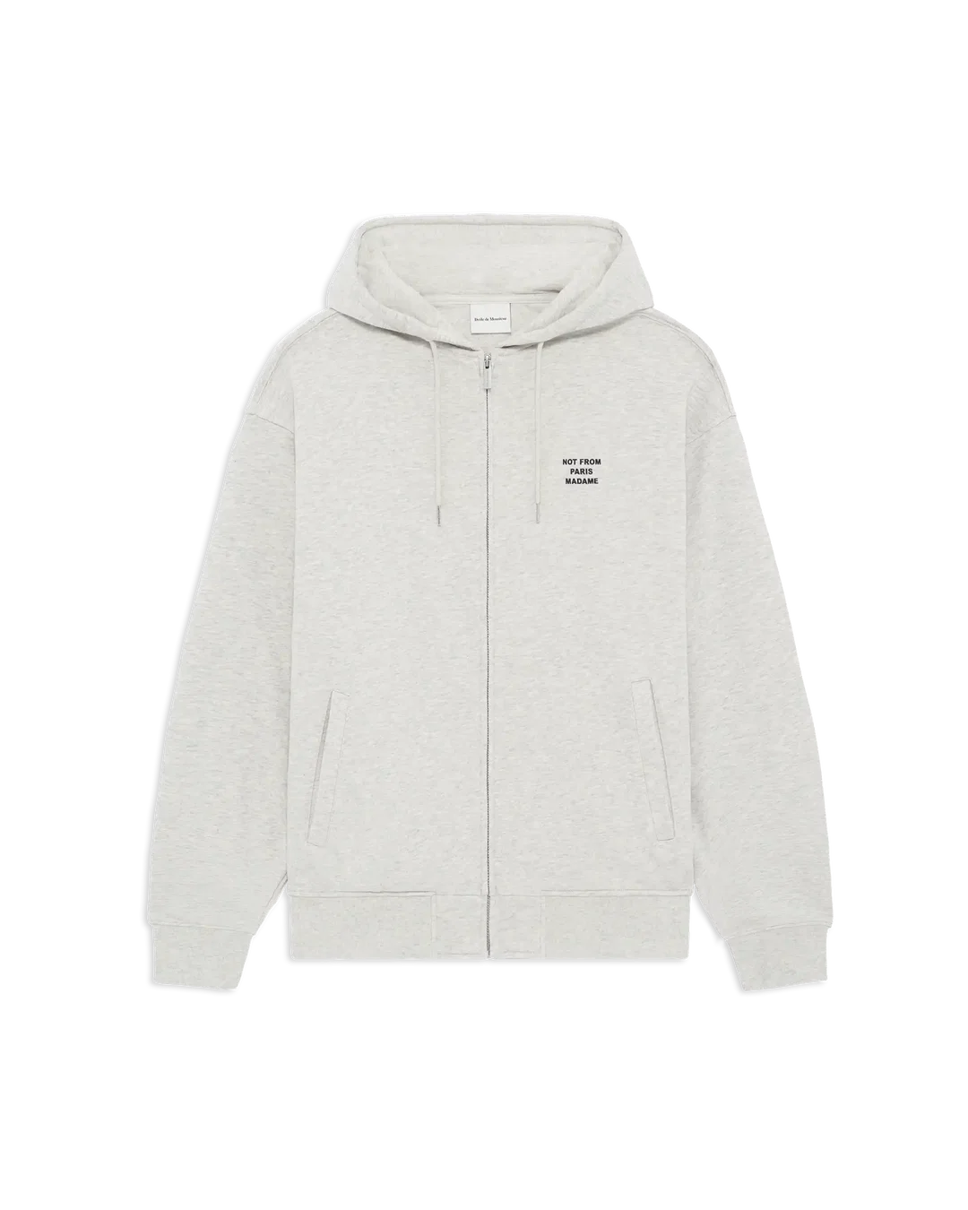 Slogan Zip Sweatshirt
