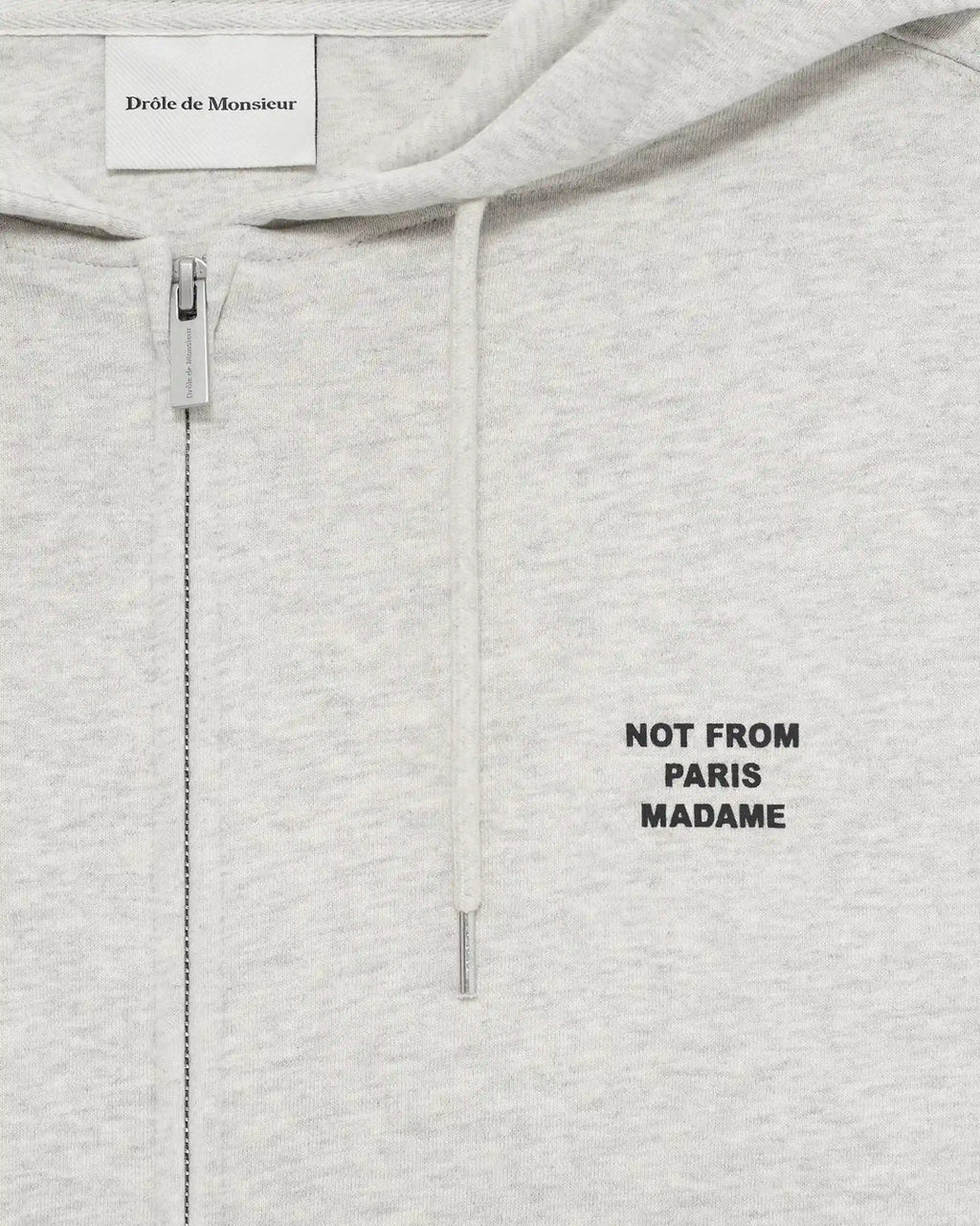 Slogan Zip Sweatshirt