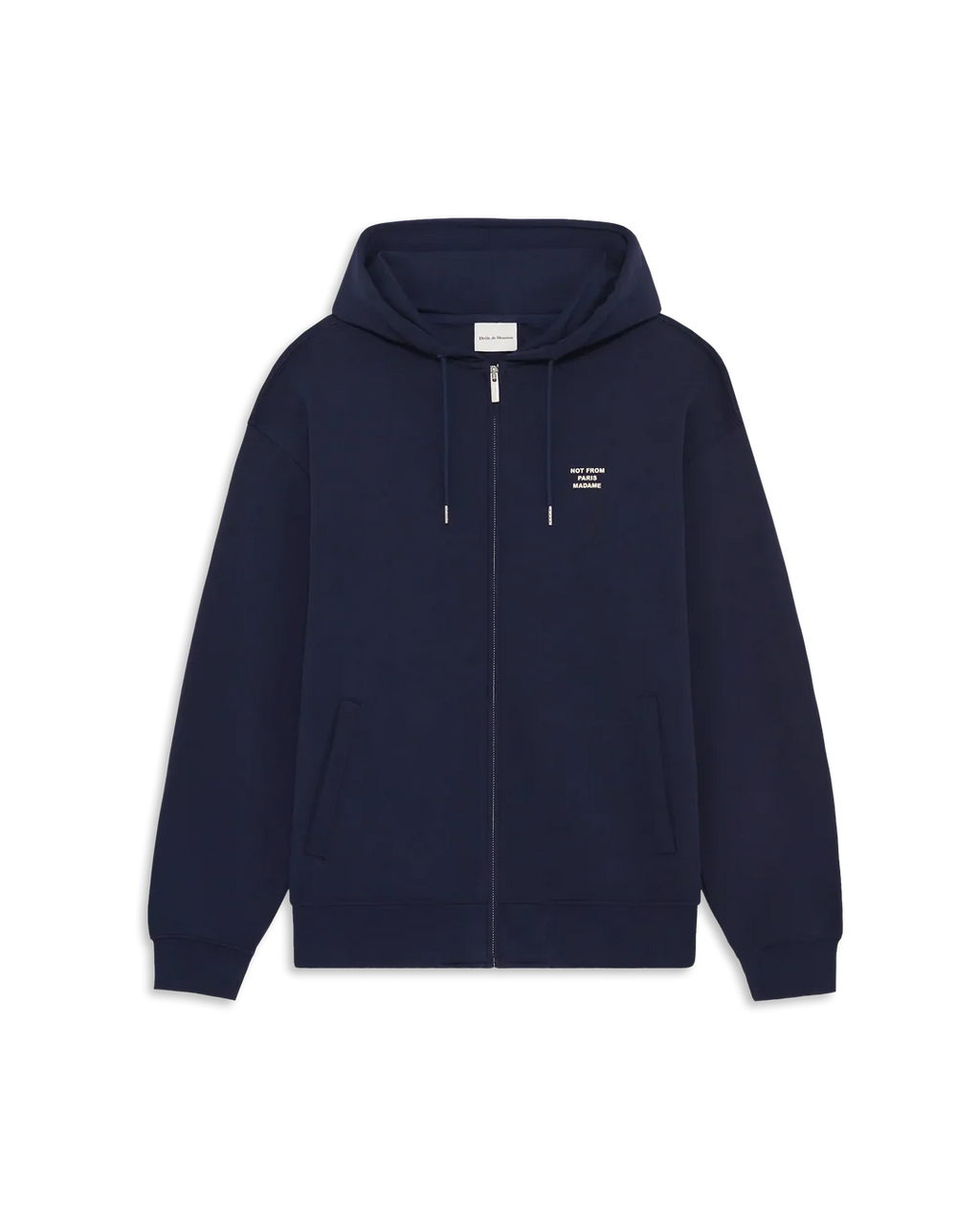 Slogan Zip Sweatshirt