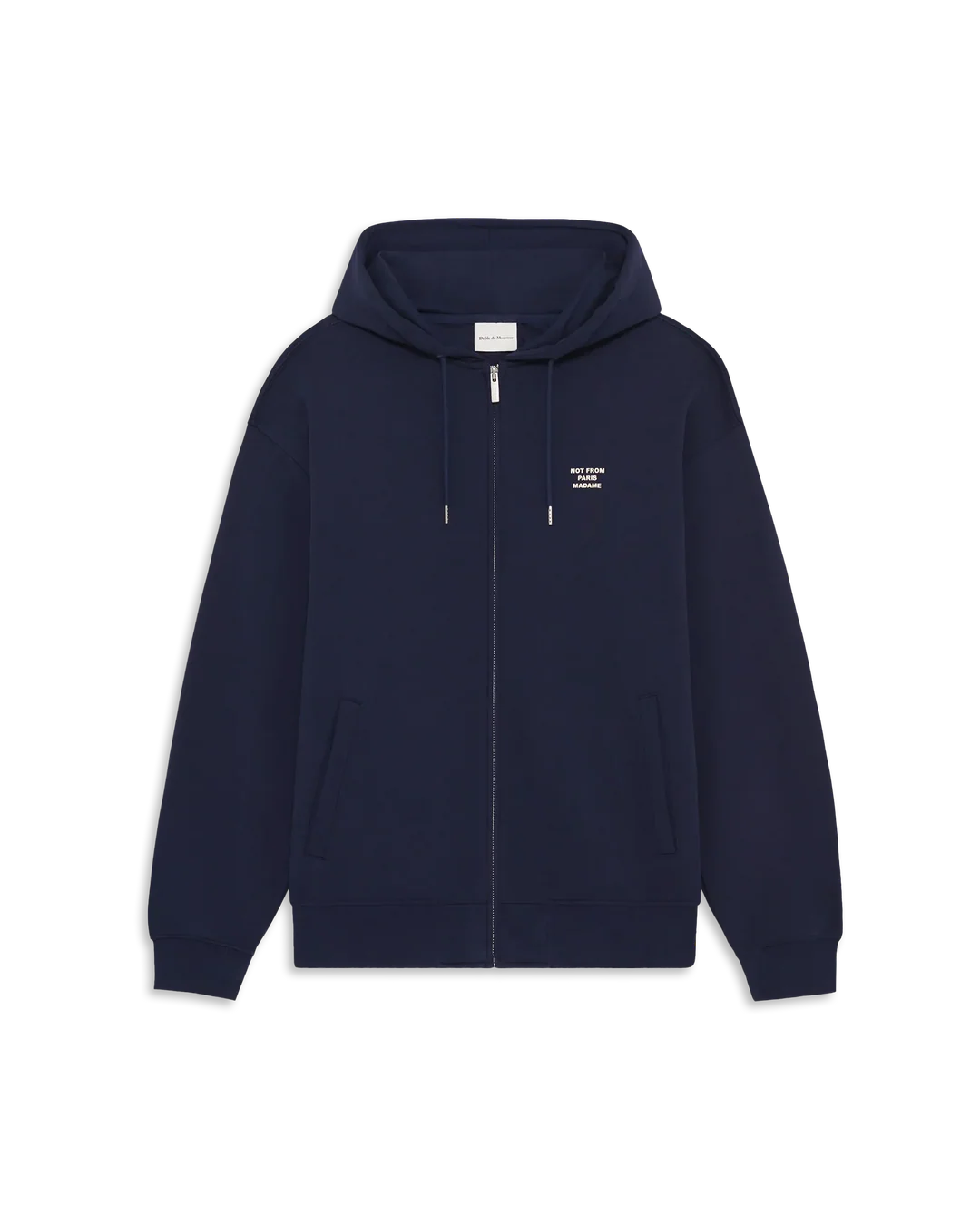 Slogan Zip Sweatshirt