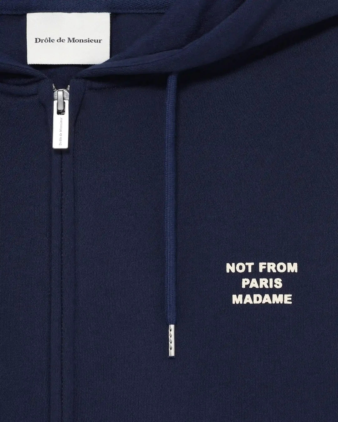 Slogan Zip Sweatshirt