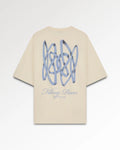 T-Shirt Boxy Film Strip Antique White