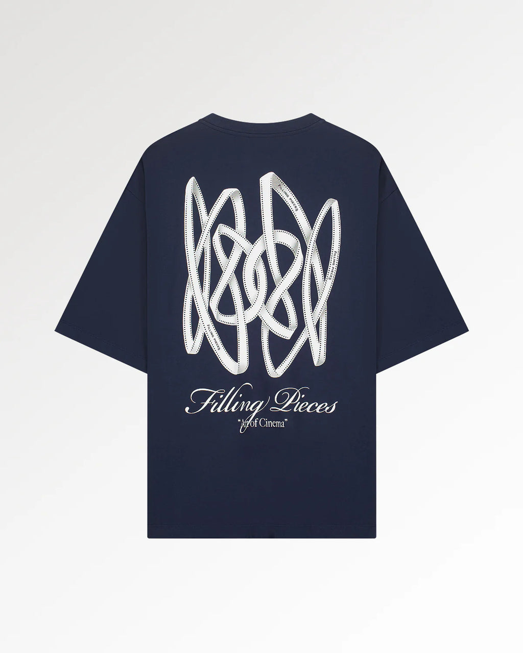 T-Shirt Boxy Film Strip Maritime Blue