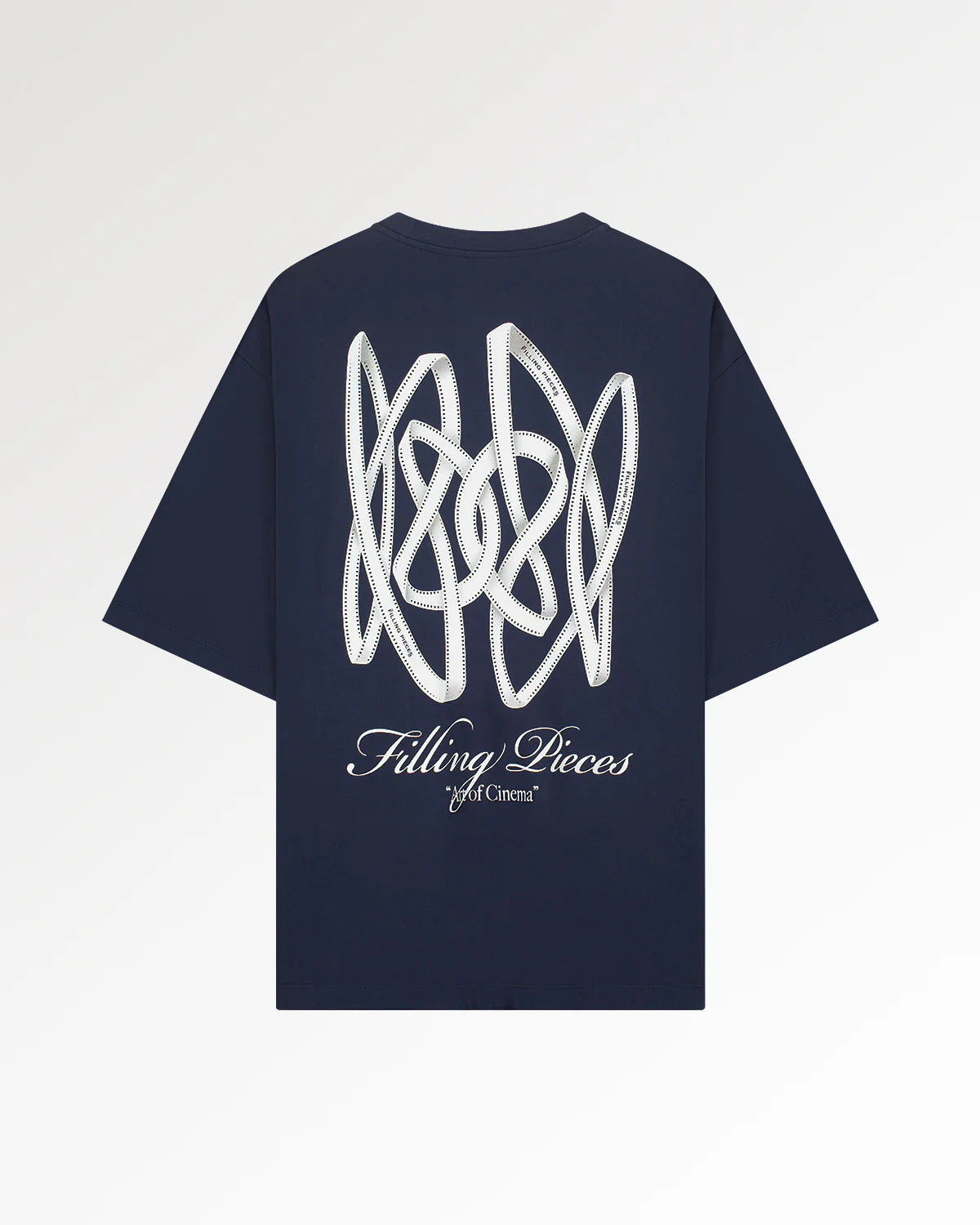 T-Shirt Boxy Film Strip Maritime Blue