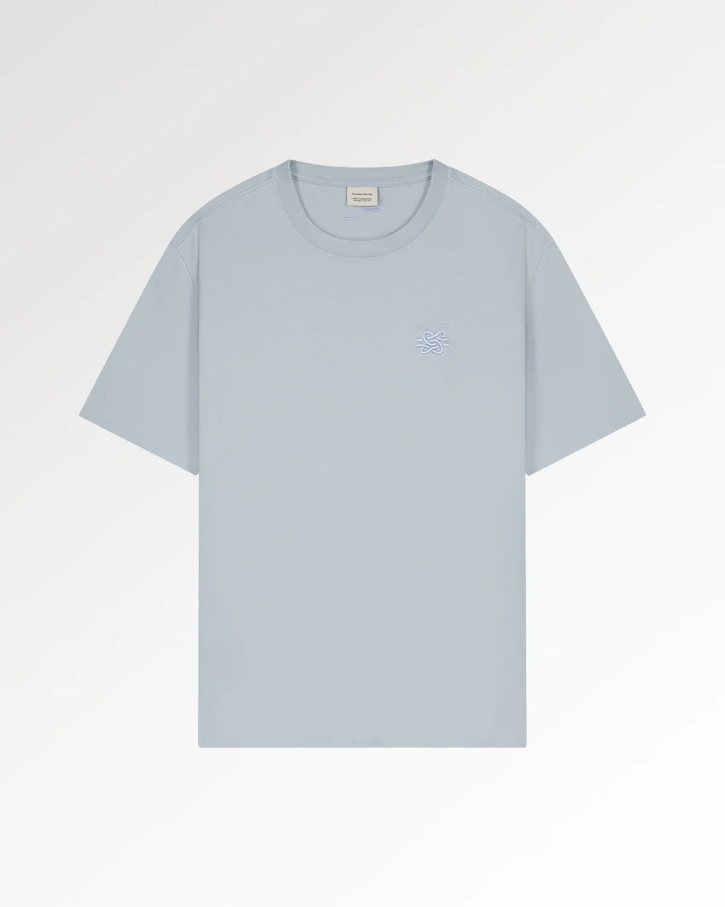 T-Shirt Embroidered Knot Celestial Blue