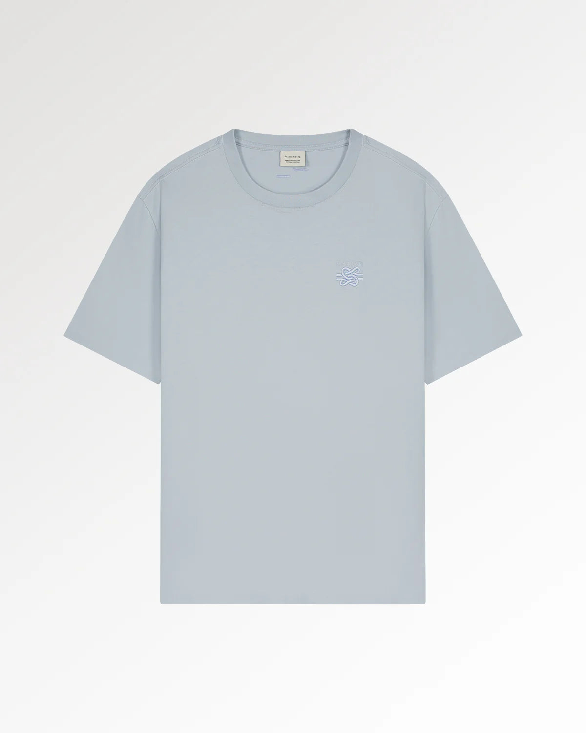 T-Shirt Embroidered Knot Celestial Blue
