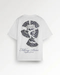 T-shirt Broken Plate White