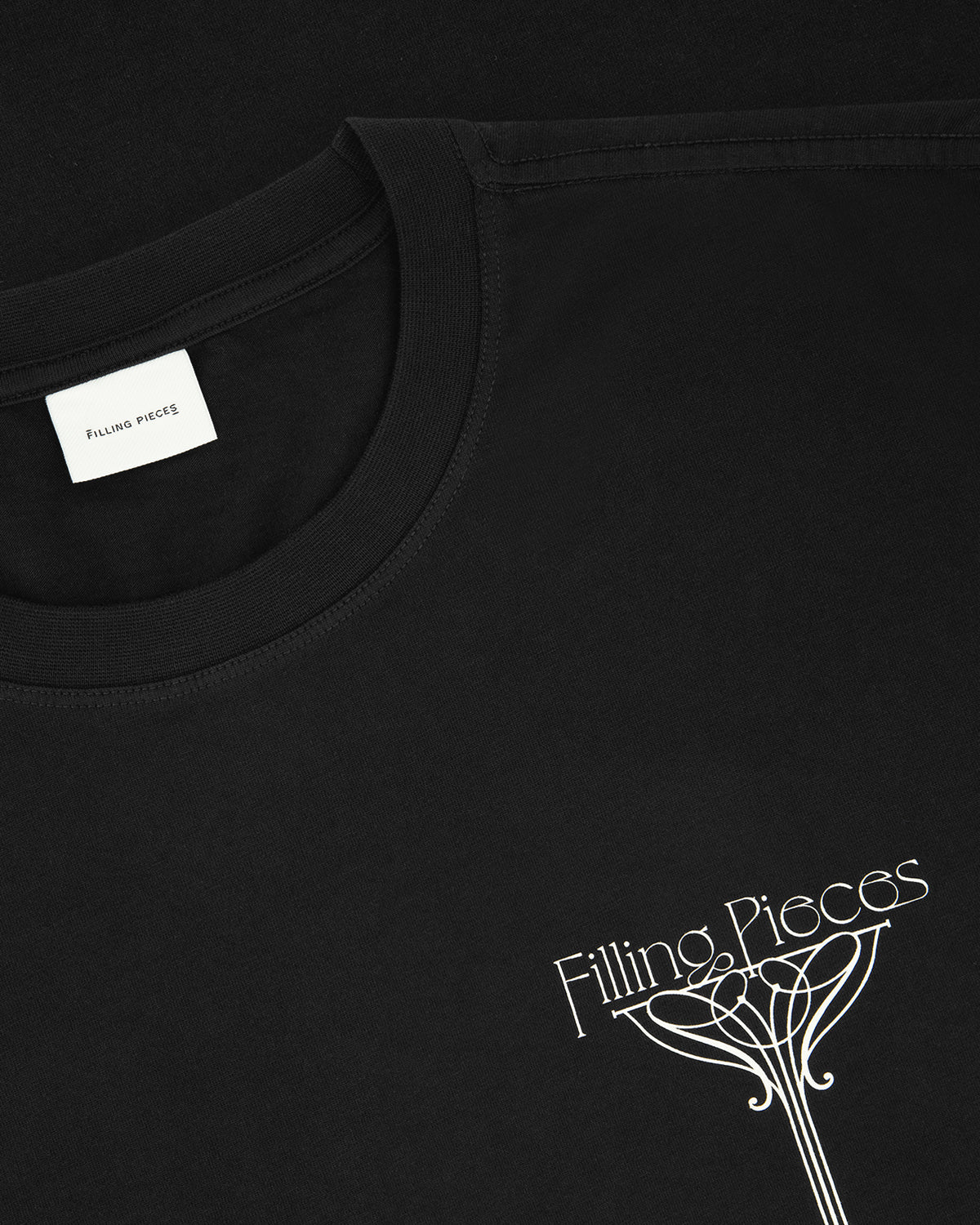 T-shirt Champagne Black
