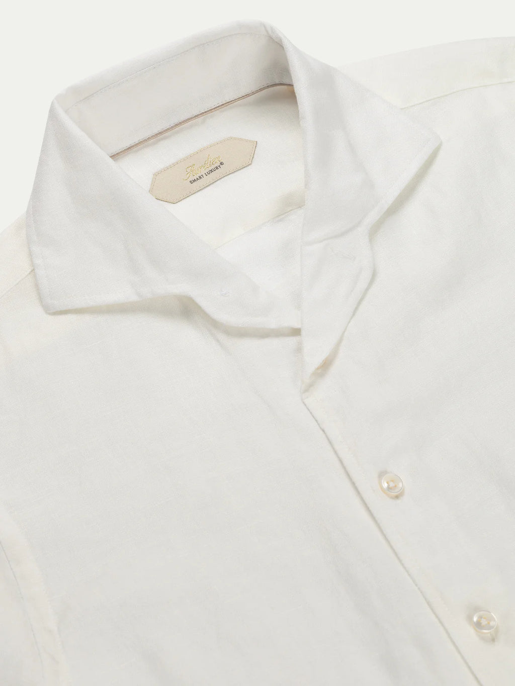 Ivory Linen Seaside Shirt