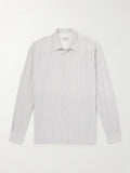Gad Striped Lyocell-Blend Shirt